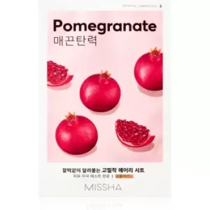 Image of Missha Airy Fit Pomegranate Softening and Refreshing Cloth Face Mask 19 g