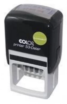 Image of Q Connect Cust Date Self Ink Stamp 43x28