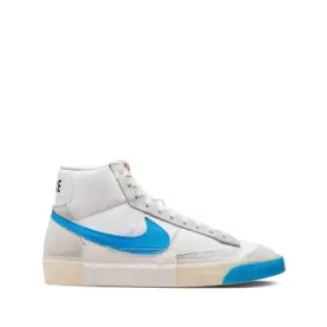 Image of Nike Blazer Mid Pro Club, White/Photo Blue-White-Beach, size: 6, Male, Trainers, DQ7673-102