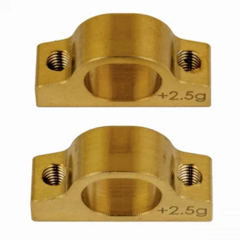 Image of Team Associated Tc7.1 Ft Brass Arm Mounts (Inner)
