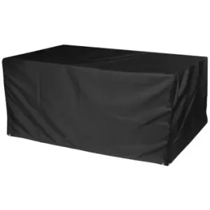 Image of Sofa Dining Rectangular Table Cover in Black