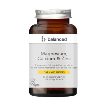 Image of Balanced Magnesium, Calcium & Zinc 60 Caps