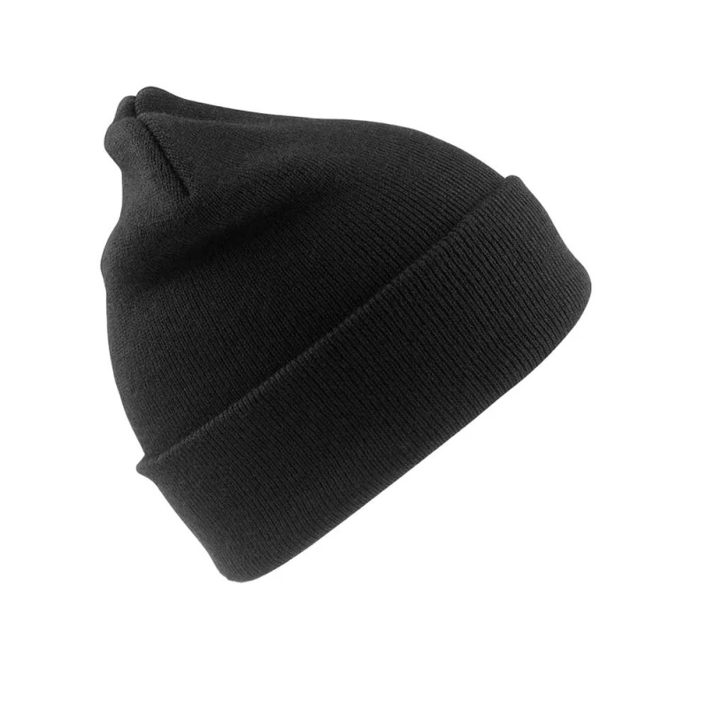 Image of Result Men Result Woolly Ski Hat in Black One Size Male 5063470806782