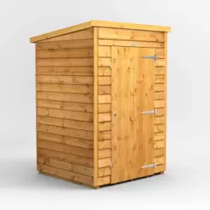 Image of 4X4 Power Overlap Pent Windowless Shed