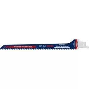 Image of Bosch Expert S715LHM Tough Metal Embedded Wood Reciprocating Saw Blades 190mm Pack of 1