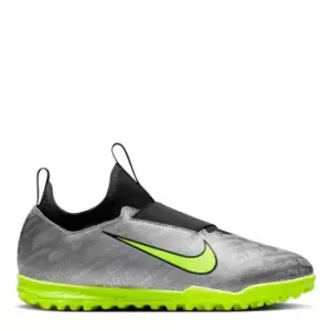 Image of Nike Mercurial Vapor Academy Childrens Astro Turf Trainers - Silver