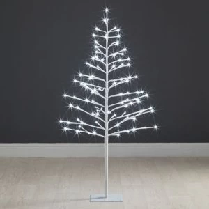 Image of Robert Dyas LED 4ft Birch Tree