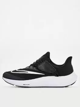 Image of Nike Air Zoom Pegasus 39 Flyease Trainers - Black/White, Size 12, Men