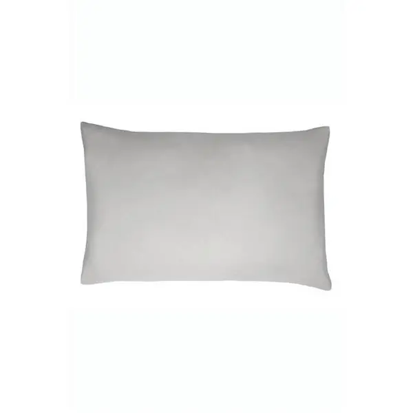 Image of Homelife Pair of 300TC Cotton Sateen Housewife Pillowcases - Silver One Size