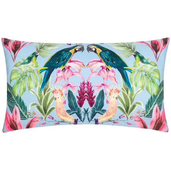 Image of Wylder Kali Birds Exotic Polyester Filled Outdoor Cushion 5025532898807