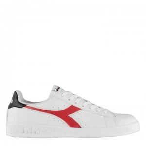 Image of Diadora Lifestyle Game P Trainers - Navy/Red C2107