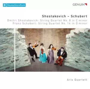 Image of Shostakovich String Quartet No 8 in C Minor/Schubert/ by Dmitri Shostakovich CD Album