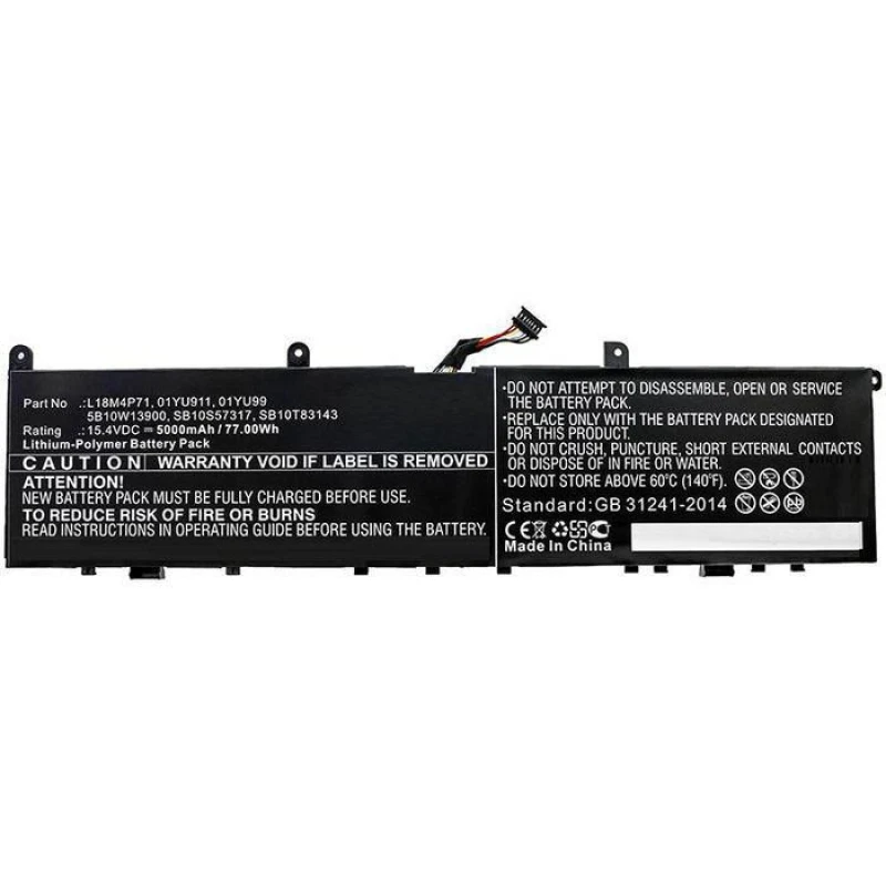 Image of CoreParts 01YU911-CP laptop spare part Battery