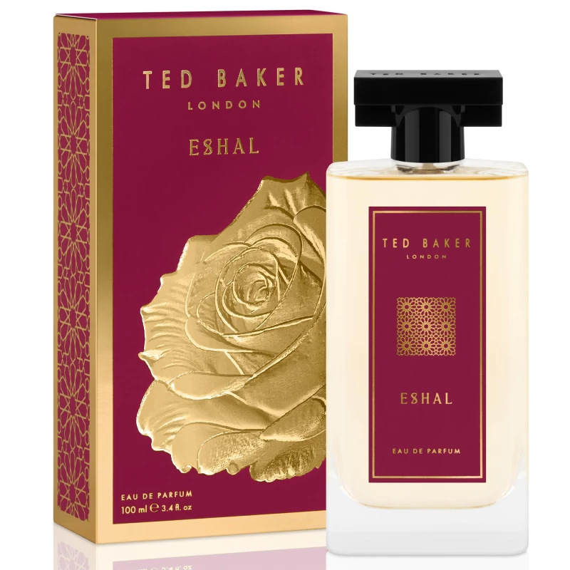 Image of Ted Baker Floralicious Eshal Eau de Parfum Unisex 100ml in Clear Clear 100ml Unisex 5060523017966