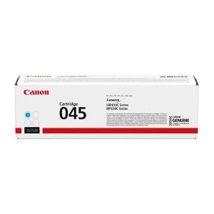 Image of Canon 045 Cyan Laser Toner Ink Cartridge