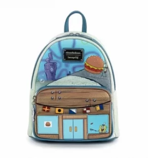 Image of Loungefly Spongebob Krusty Krab Mini Backpack