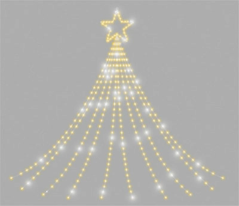 Image of Xmas Haus 1.5M Waterfall Light Chain 330 LED -10% Twinkle
