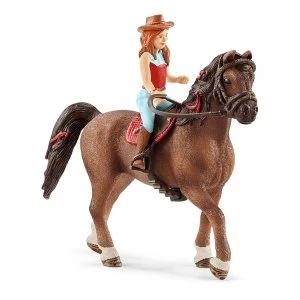 Image of Schleich Horse Club - Hannah & Cayenne Figure