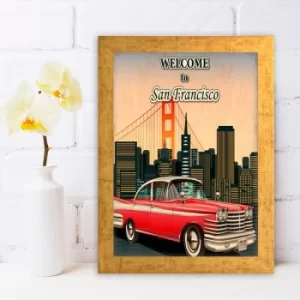 Image of AC331467902 Multicolor Decorative Framed MDF Painting