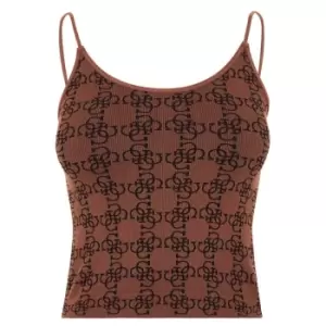 Image of Guess Della Top - Brown
