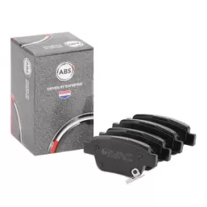 Image of A.B.S. Brake pad set 37401 Brake pads,Brake pad set, disc brake TOYOTA,AVENSIS Kombi (T25),COROLLA Verso (ZER_, ZZE12_, R1_),AVENSIS (T25_)