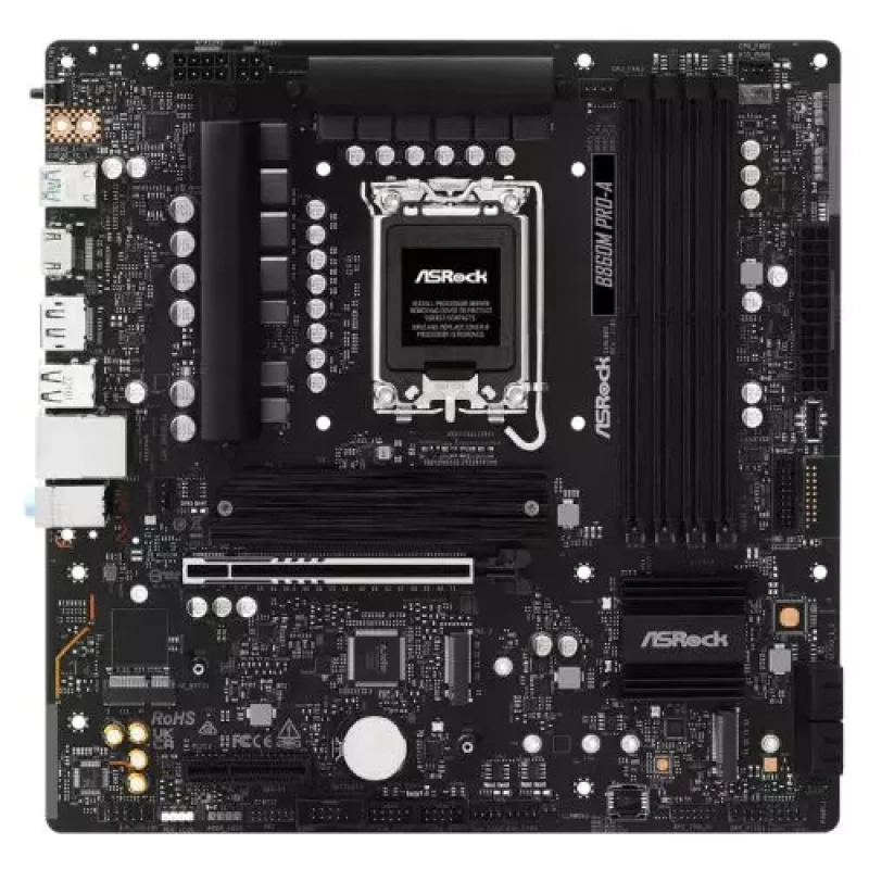 Image of Asrock B860M Pro-A (LGA 1851) DDR5 Micro-ATX Motherboard