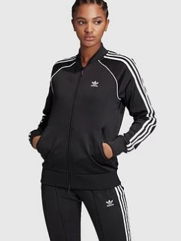 Image of adidas Originals Superstar Track Jacket - Black, Size 6, Women