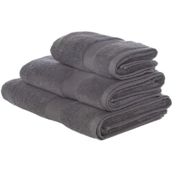 Image of Hotel Collection Velvet Touch Bath Towel - Grey