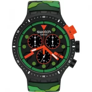 Image of Unisex Swatch Escapejungle Big Bold Chrono Watch