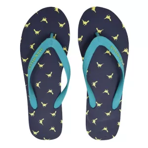 Image of Jack Wills Flip Flops - Navy Ph