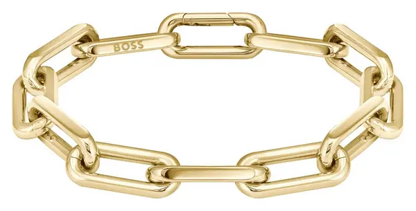 Image of BOSS 1580600 Womens Halia Gold-Tone Stainless Jewellery