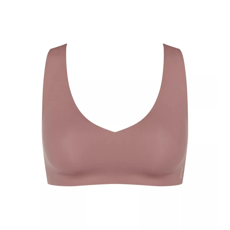 Image of Sloggi ZERO Feel 2.0 Bralette womens Triangle bras and Bralettes in Brown