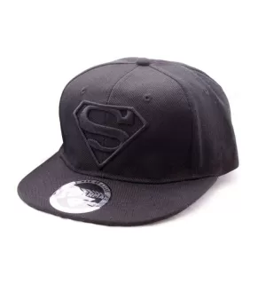 Image of DC Superman Embroidered Cap - Black