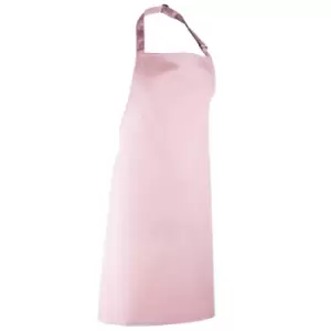Image of Premier 'colours' Bib Apron / Workwear (pack Of 2) (one Size, Pink)