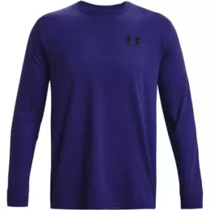Image of Under Armour Sports Chest T Shirt Mens - Blue