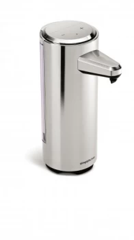 Image of Simplehuman Rechargeable Brushed Steel Sensor Soap Dispenser