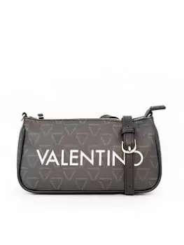 Image of Valentino Bags Liuto Shoulder Bag - Black/Multi, Women