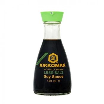 Image of Kikkoman Soy Sauce - Less Salt - 150ml