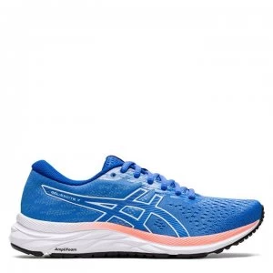 Image of Asics Gel Excite 7 Ladies Running Shoes - Blue/White
