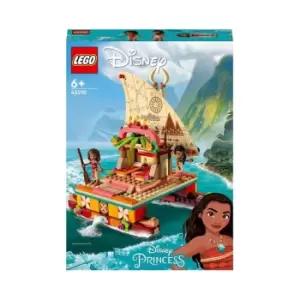 Image of LEGO Disney Princess Moana's Wayfinding Boat 43210 - Multi