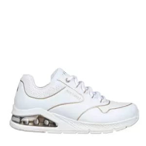 Image of Skechers 2 - Golden Trim - White