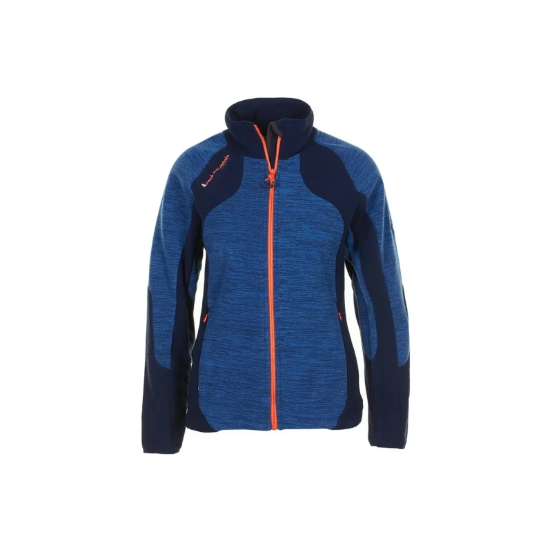 Image of Womens fleece jacket Peak Mountain Acut Bleu Female M