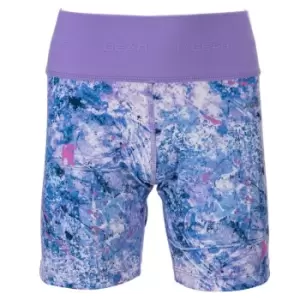 Image of LA Gear Training Cycle Shorts Junior Girls - Purple