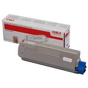 Image of OKI 44059254 Magenta Laser Toner Ink Cartridge