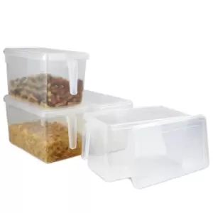Image of Plastic Food Preserving Containers - Set of 4 Pukkr