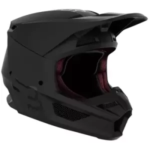 Image of YOUTH V1 MATTE BLACK HELMET