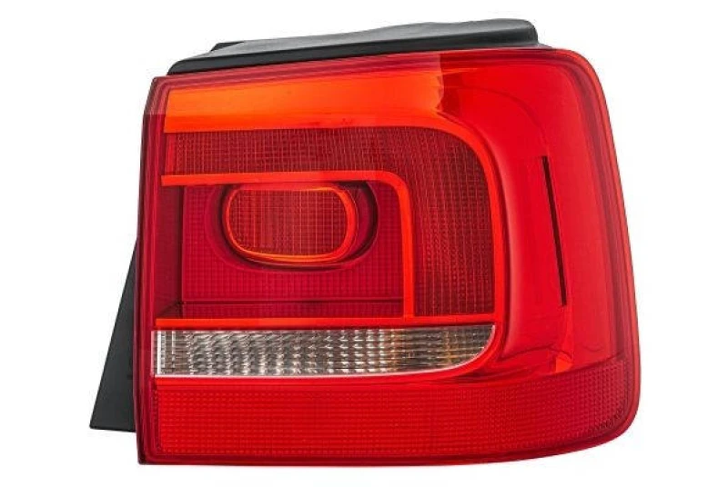 Image of HELLA 2SD 010 468-101 Rear light Right Outer section P21W, PY21W 12 white/red with bulbs with bulb holder Combination Rearlight (391)