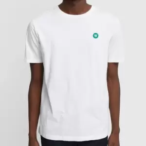 Image of Wood Wood Ace Logo-Appliqued Cotton-Jersey T-Shirt - S