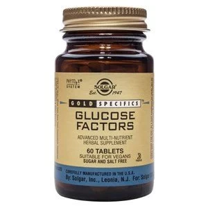 Image of Solgar Gold Specifics Glucose Factors Tablets 50 tablets.