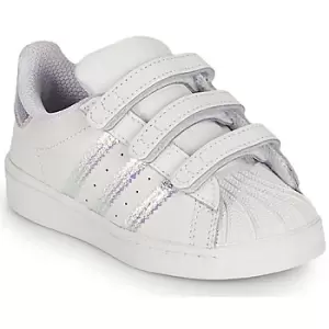 Image of adidas SUPERSTAR CF I Girls Childrens Shoes Trainers in White